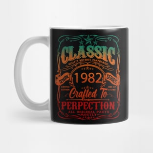 Vintage 1982 Limited Edition 42 Year old 42th Birthday Mug